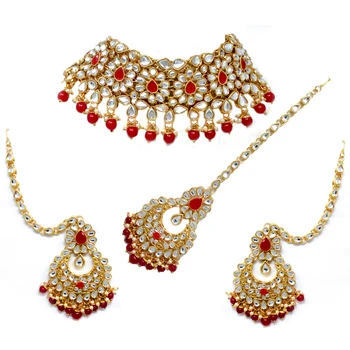 Kundan jewellery Necklace Set