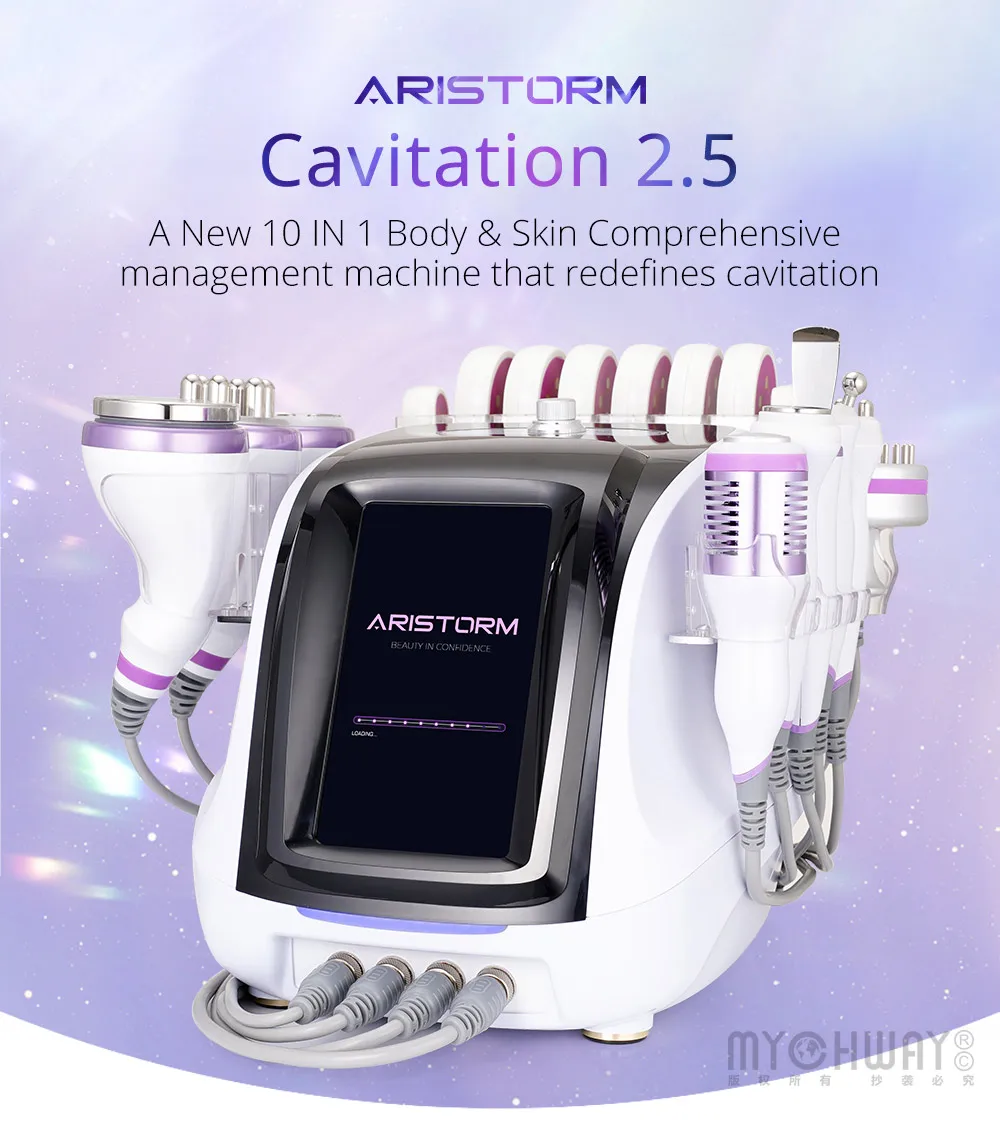 Ultrasonic Cavitation Body Slimming 2 5 Rf Slim Vacuum Rf 40k