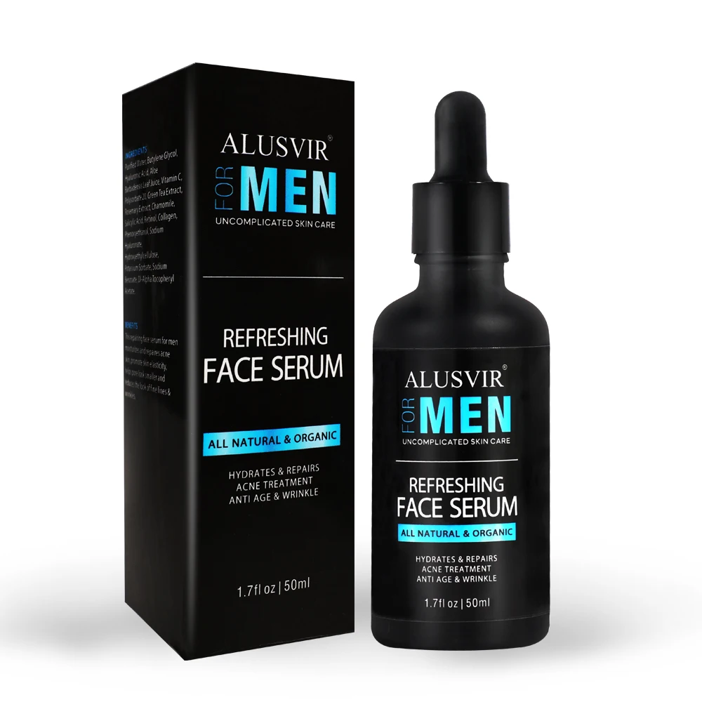 Oem Man Skin Care Anti Aging Serum Anti Wrinkle Moisturizing Anti Acne Face Serum Organic Skin Care Serum For Men