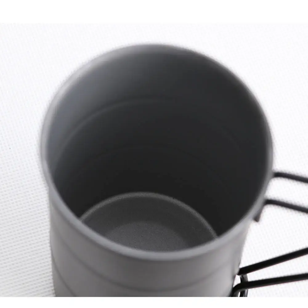 Factory Wholesale Supply 304 Stainless Steel Metal Steel Simple Round Office Handle Cup Double Water Cup Coffee Cup