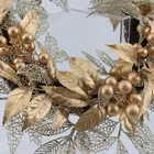 Wedding 24"Christmas Decoration Party Supplies Christmas Wreath NEW YEAR Wedding CHRISTMAS WREATHS 2021