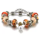 Charm Women ROMANTIC New Design Alloy DIY Big Beads Pearl Charm Bracelet For Women