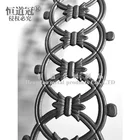 Oval Home Garden Patio Fence Cast Iron Door Adornment Oval