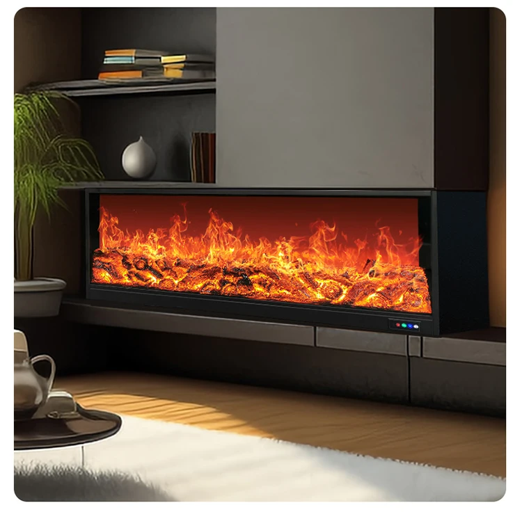 Electric Fireplace, Wall, 750 - detail 34