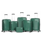Oytb2015 PP Trolley Luggage New Design 6pcs Set 100% PP Hard Shell Travel PP Luggage Custom Travel Suitcase
