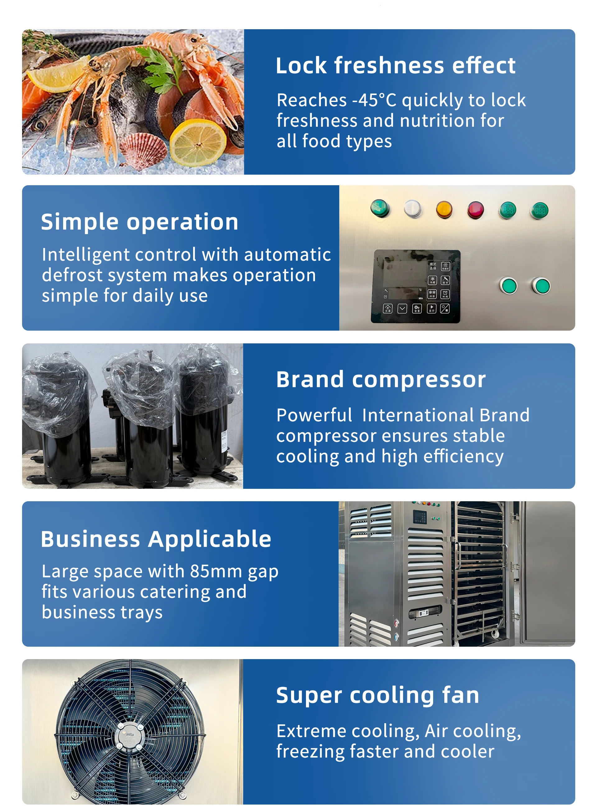 Blast Freezer, 380 V, 10KW - detail 18