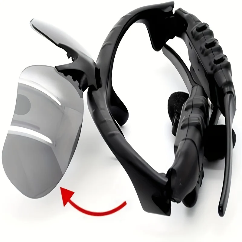 Wireless Bt Sunglasses_ Anti-ray Stereo Music Headphones With Hands-free Calling For All Cell Phones
