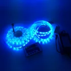 Rgb Rgb Rgb Led Strip Waterproof 5M/60Leds Copper Wire Waterproof Indoor Outdoor Decorative RGB Led Strip Light Flexible