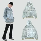 Coats 2021 New Splicing Hip Hop Loose Men'S And Women'S Long Sleeve Hooded Cotton Sweater Men'S Coats