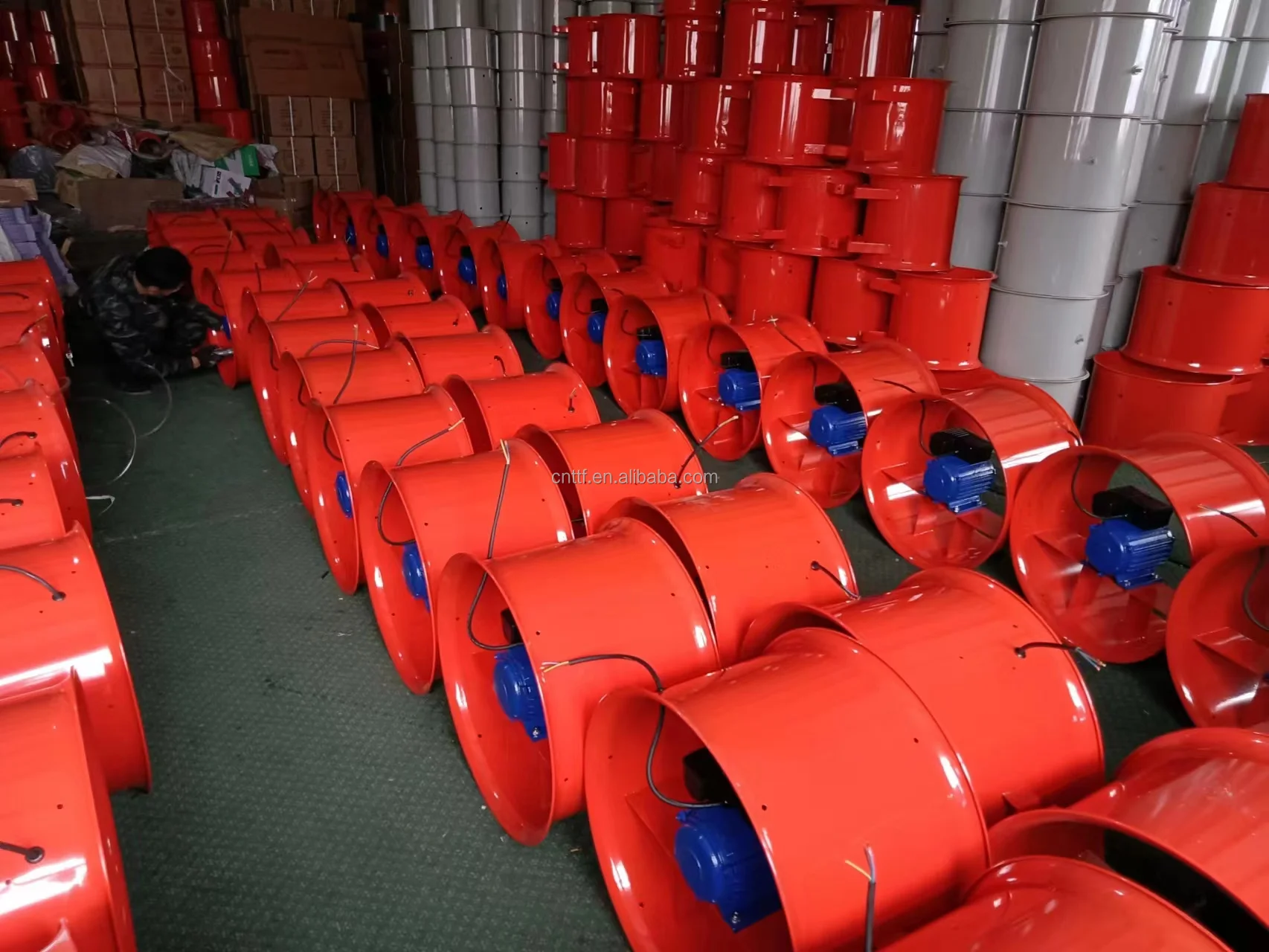 Movable Axial Ventilation Fan, 14'', 350mm, 2900rpm, 220V/380V - detail 14