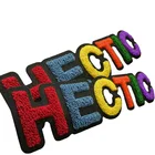 Patch Factory Direct Hot Selling Chenille Embroidered Patch China Supplier Heat Seal Varsity Letter M At Good Price