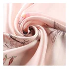Scarf Scarf Producer Hot Sale Fashion Custom Printed Long Korean 100 Imitated Silk Protective Neck Face Scarf For Women