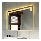 Mirrors Bathrooms With Led Light Simple Customised Bathroom Mirror With Led Lights And Defogger