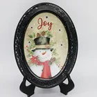 Ornament Handmade Wooden Craft Decorative Christmas Ornament With Light