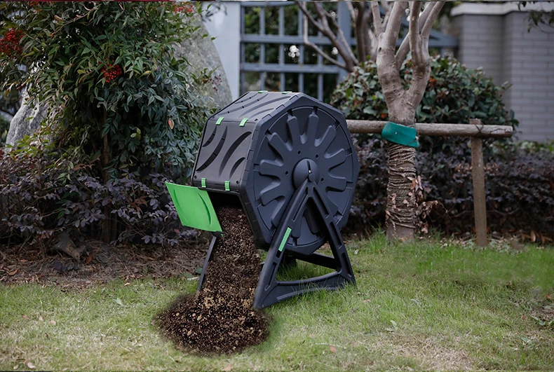 70l Plastic Garden Home Rotary Compost Bin Compost Making Machines