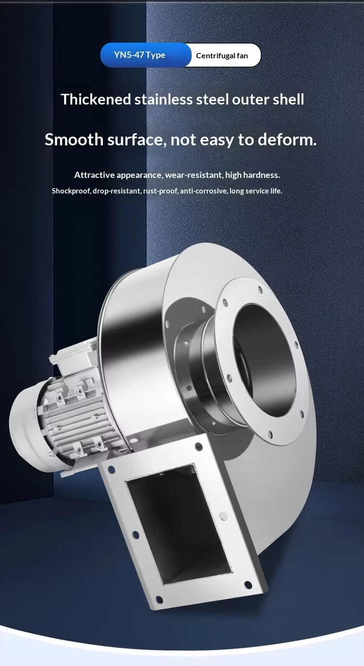 Centrifugal Induced Draft Fan, YN5-47, Stainless, Steel - detail 10