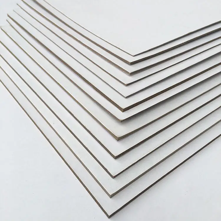 Class AAA Duplex Board Paper with Standard Thickness and Die Cut Neatly for Premium Packaging