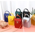 Hand Bags Bag Jelly Girls Hand Bags Small Chain Mini Jelly Bag PVC Jelly Purses