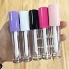 April Recommended New Products Lip Gloss Tubes 8ml Black White Pink Purple With Logo And Private Label Low MOQ