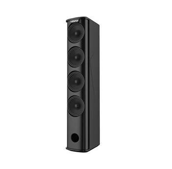compact 4x3" 100W/50W/25W 8 Ohms Line Array Column Speaker professional speaker active column speaker