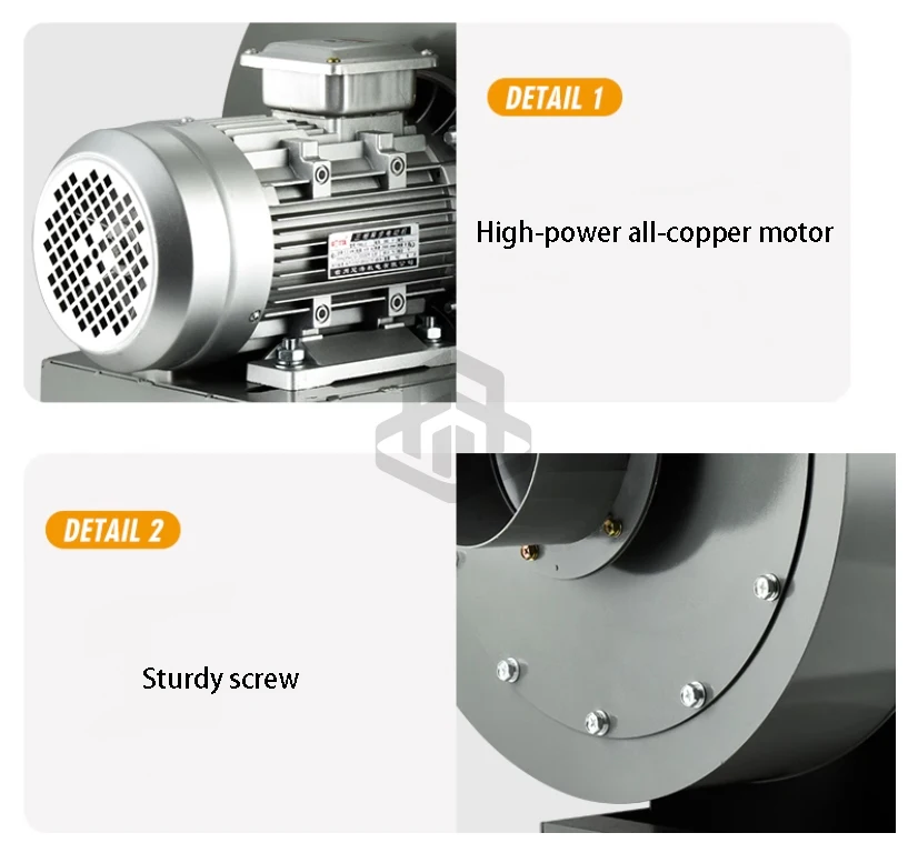 Centrifugal Fan, 6-30, 380 V, Stainless Steel - detail 8