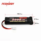 Rc Toy High Capacity Ni-MH Battery Pack SC 5000mAh 8.4V NIMH Rechargeable Battery Pack For RC Toy Car Hobbies