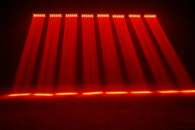 LED Disco Ligjhts High Brightness 6*20W LED RGBW Moving Head Lights Rotation Bar DJ Disco Party Dance Club Stage Light