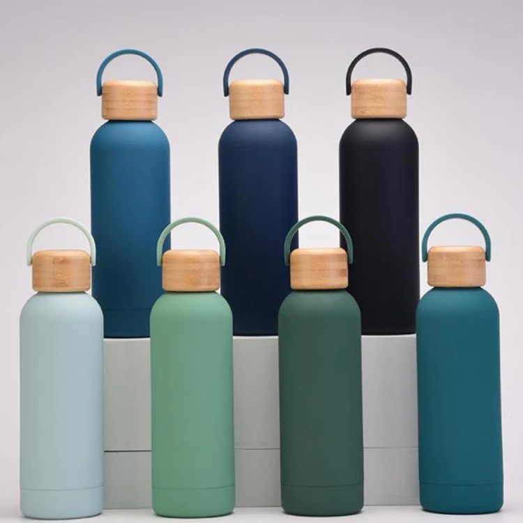 Hot Selling Double Vacuum Cup Stainless Steel Gourd Shaped Sport Water Bottle
