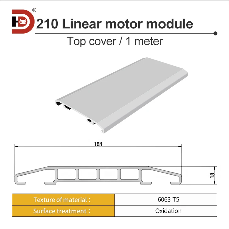 210 Wide Linear Motor Module Aluminum Profile Linear Sliding Table Linear Motion Platform Slider Manipulator details