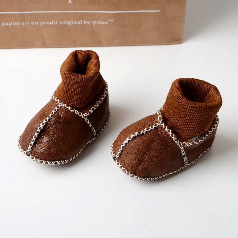 sheepskin pram shoes