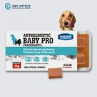 Drugs SKYPET Beef Flavor Praziquantel Anthelmintic Dog Parasite Drugs