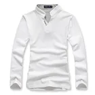 Long Business Shirt High Quality Wholesale China Sublimation Long Sleeve Polo Shirt Men With Logo