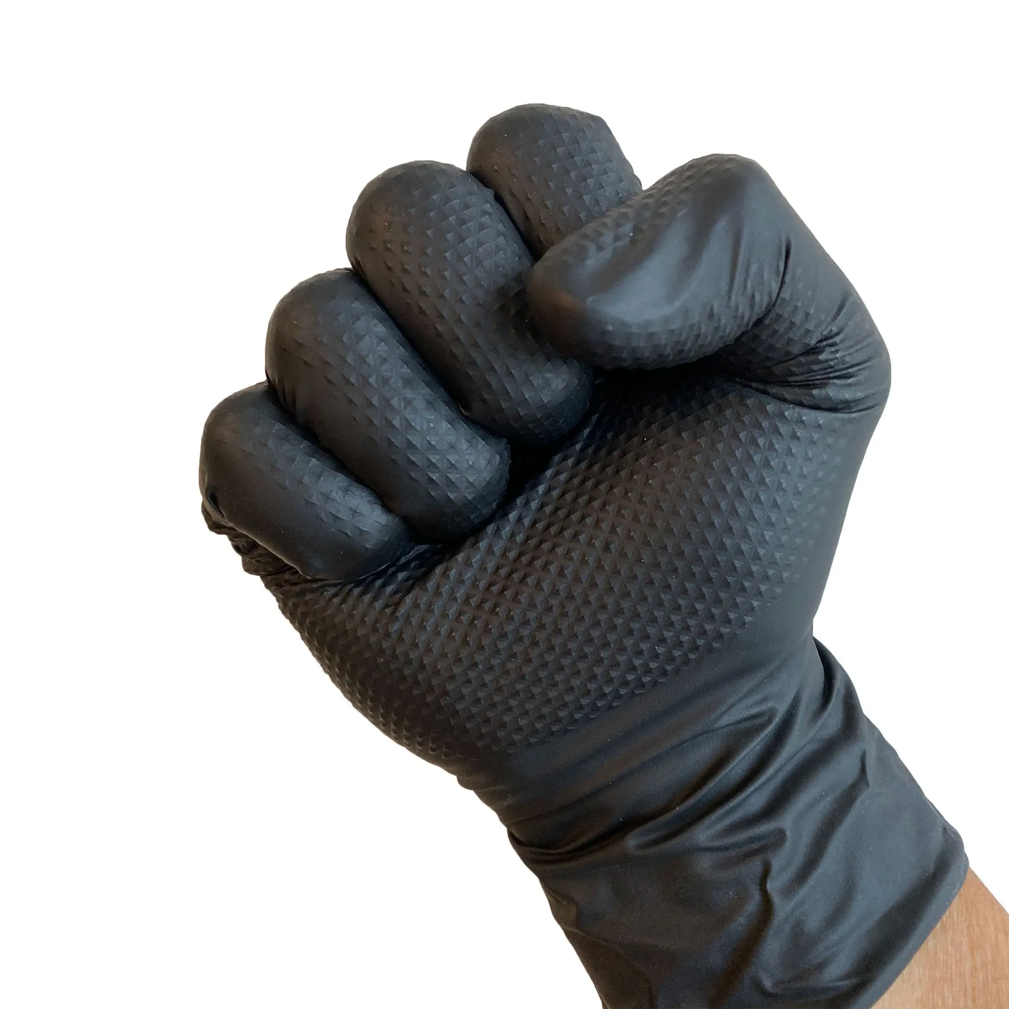 nitrile textured gloves