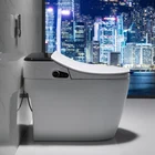 Smart Toilet Prices Wholesale European Style Intelligent Closestool Auto Flush Bidet 1 Piece Smart Toilet For Bathroom