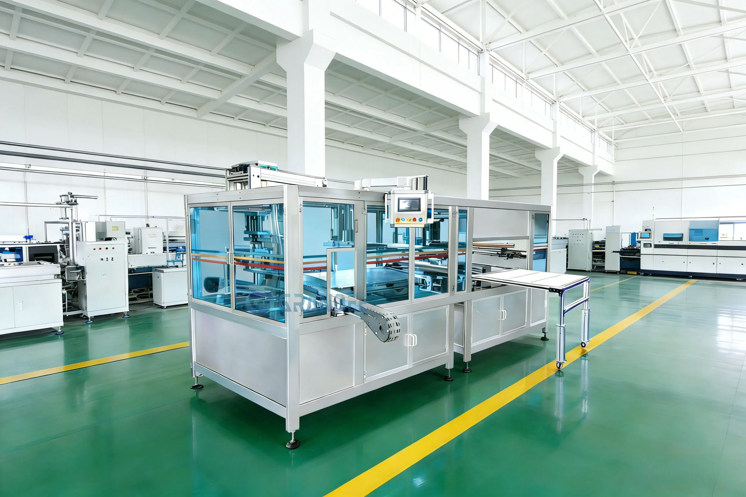 product high accuracy automatic bottle empty hdpe pet bottle bag packing machine for connect blow molding machine-3