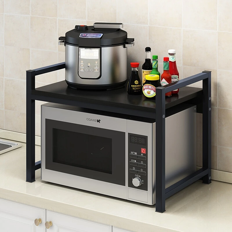 2022 new spice rack microwave oven rack kitchen storage rack