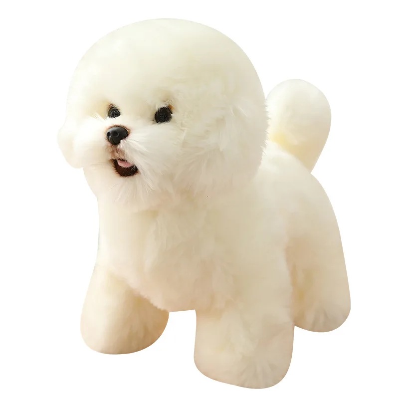 life size bichon stuffed animal