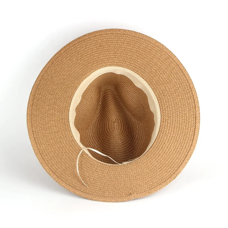 Straw Sun Hats Large Wide Brim Natural adult Hat Beach Floppy hat