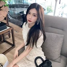 Clothing 2020 Elegant Summer Women's Clothing Trend Casual Sexy Dress Ladies Elegant Sexy Lace