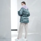Waist Coat Super Quality Big Natural Fur Collar Hooded Waist Contracted Thickened Puffy Down Coat