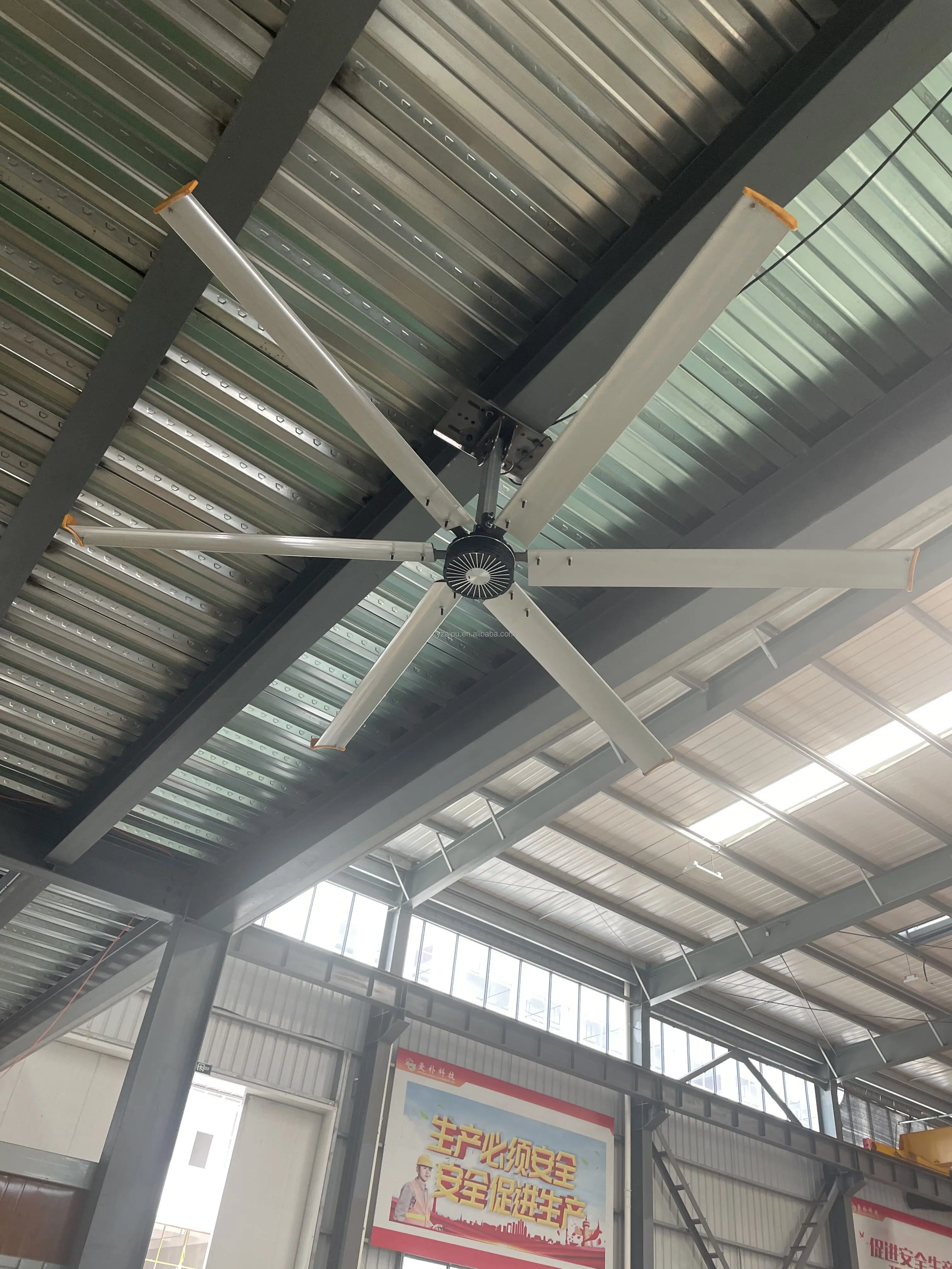 Ceiling Fan, 10ft, HVLS, 220V, Gyms-3-Year - detail 8