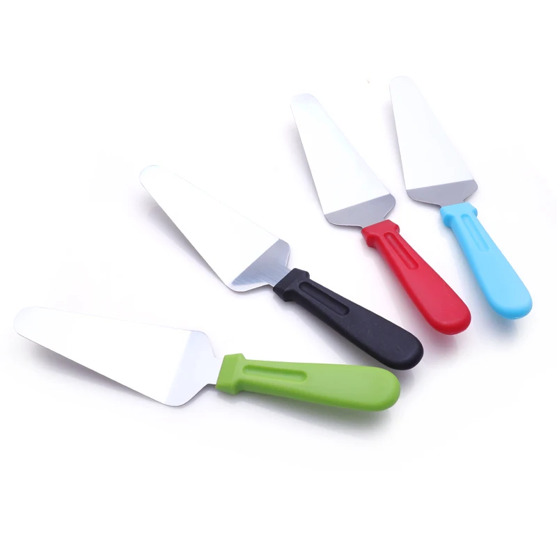 support custom logo cake palette knife icing spatula triangular scraper butter spatula cake tool