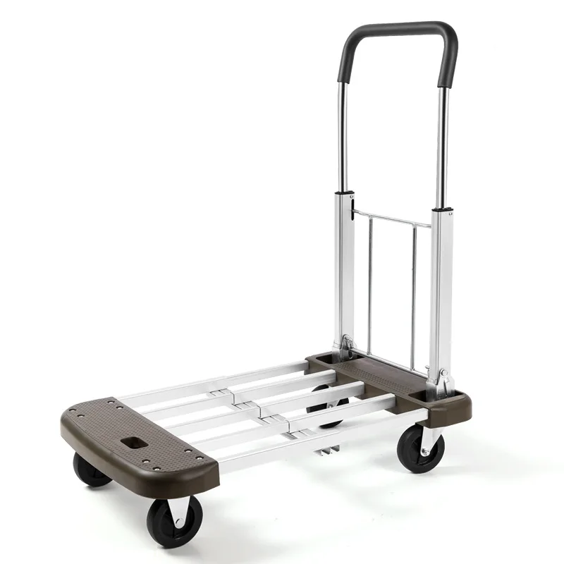 Aluminium Flat Bed Trolley Folding 150kg 