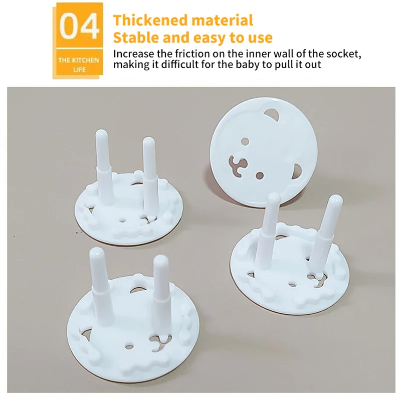 EU Power Socket Electrical Outlet Baby Kids Child Safety Guard Protection Anti Shock Plugs Protector Cover