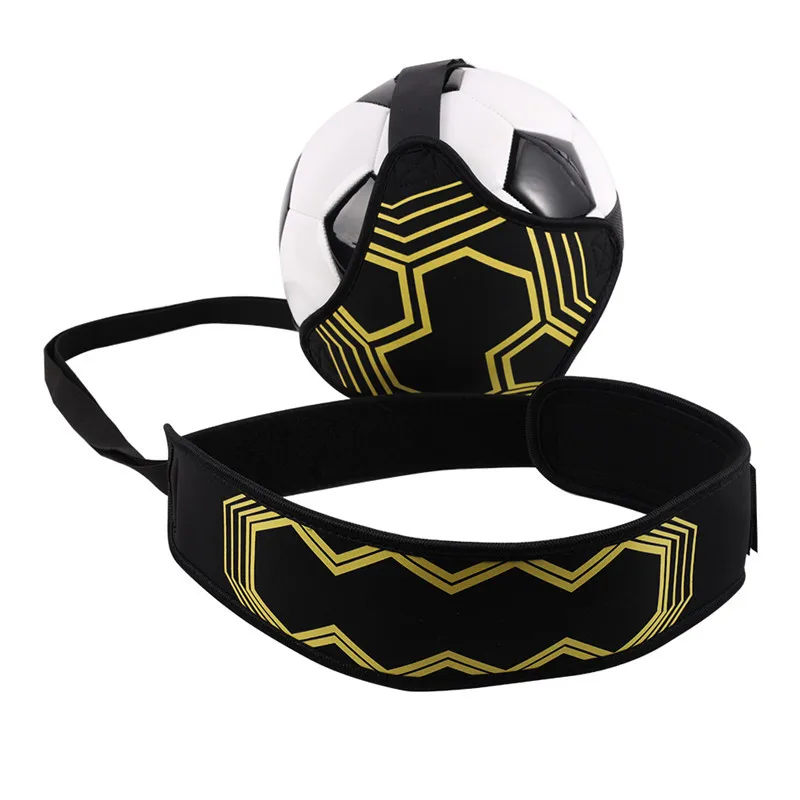 Football Kick Trainer Skill Soccer Training Equipment Adjustable Waist Belt L 