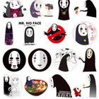 50PCS Japanese Anime No Face Man Spirited Away Waterproof PVC Luggage Decoration Stickers
