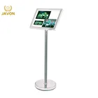 decorative sign holder menu a3 round base a4 floor stand