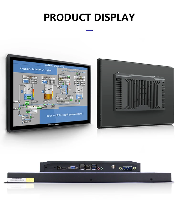 21.5 Inch Industrial Tablet PC with 10 Points Capacitive Touch Screen and 7/24 Working All in One Panel PC