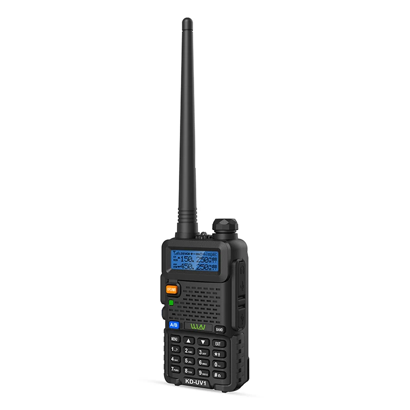 WLN Walkie Talkie KD-UV1 China Brand New Arrival Long Distance Ham Handheld Radio 5w Dual Band Walkie Talkie manufacture