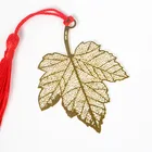 Metal Metal Factory Direct Bookmark Promotion Promotional Custom Metal Bookmark Leaf Bookmark